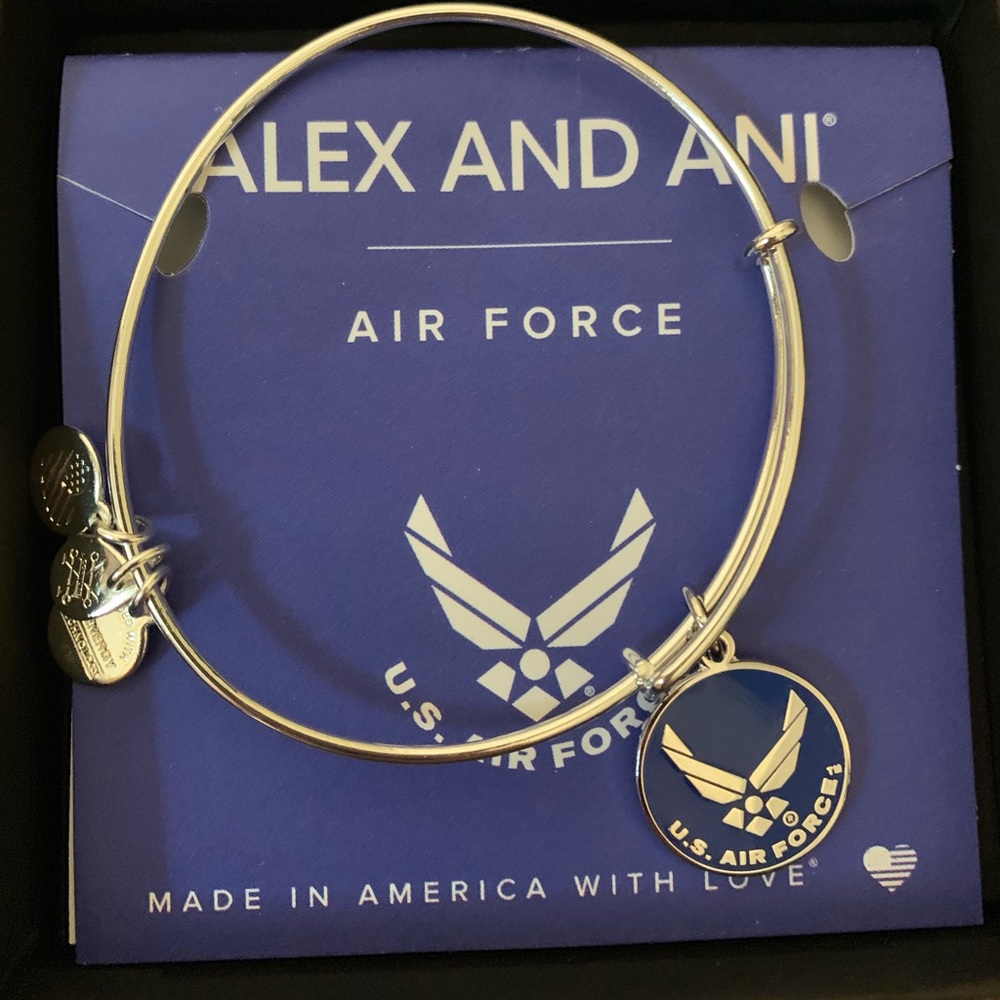 Alex and Ani- Blue Air Force